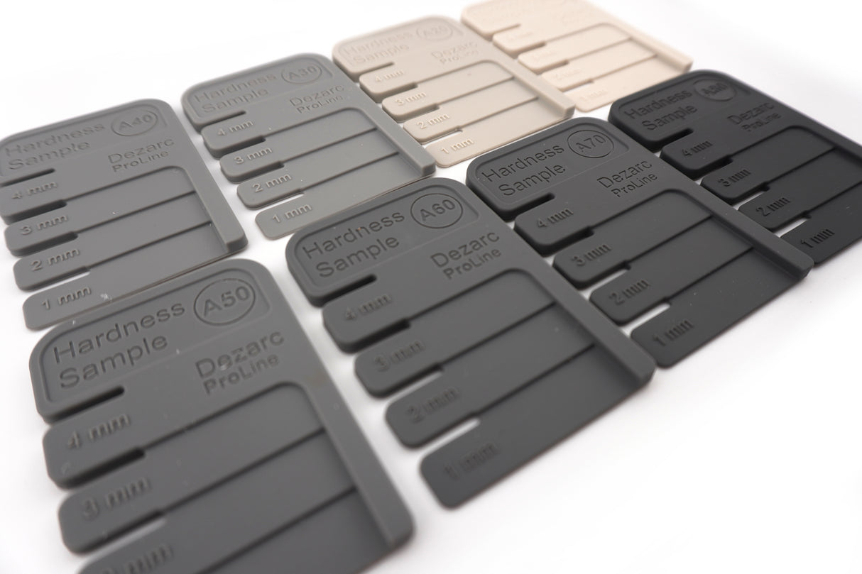 Elastomer Hardness Sample Set-Material Sample Shop