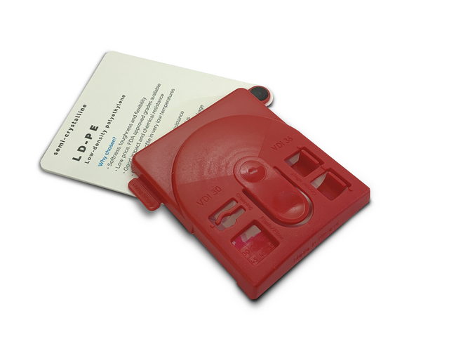 LDPE - Low-Density Polyethylene Sample-Material Sample Shop