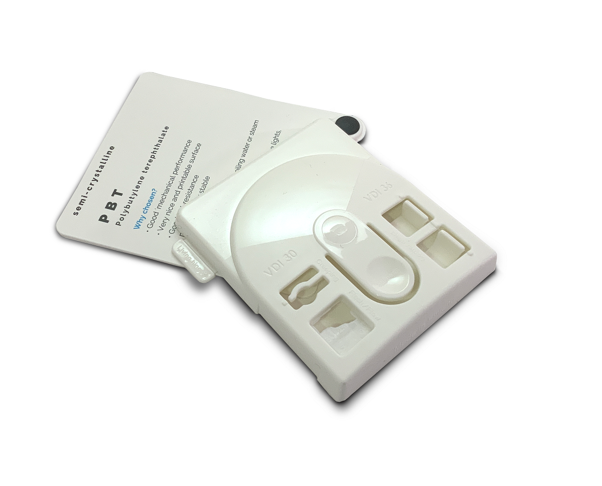 PBT - Polybutylene Terephthalate Plastic Sample-Material Sample Shop