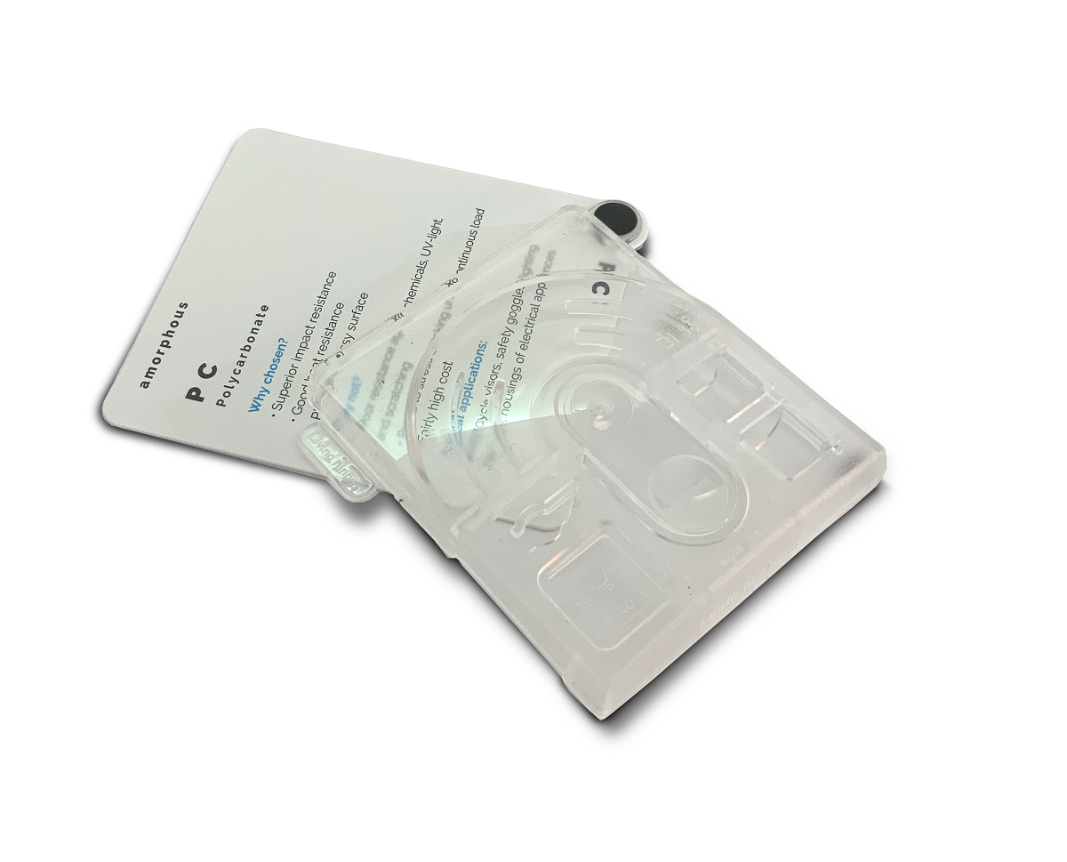 PC - Polycarbonate Plastic Sample-Material Sample Shop