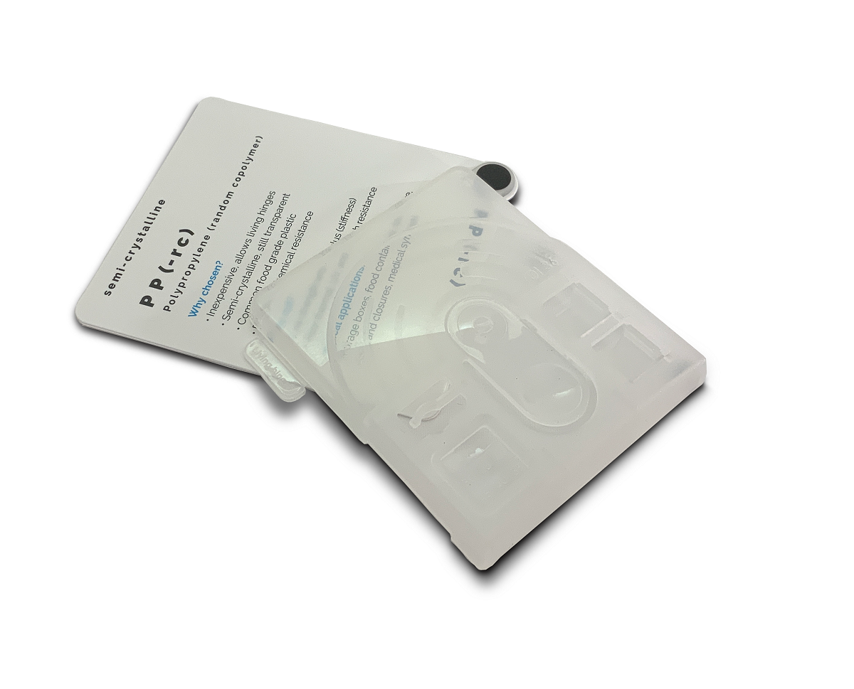 PP - Polypropylene Plastic Sample (Homopolymer)-Material Sample Shop