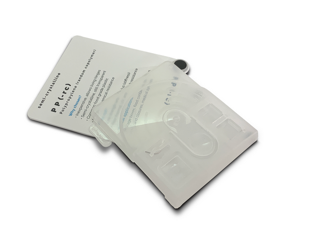 PP - Polypropylene Plastic Sample (Homopolymer)-Material Sample Shop