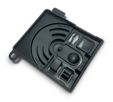 Recycled PP/PE/EPDM with 10% talc-Material Sample Shop