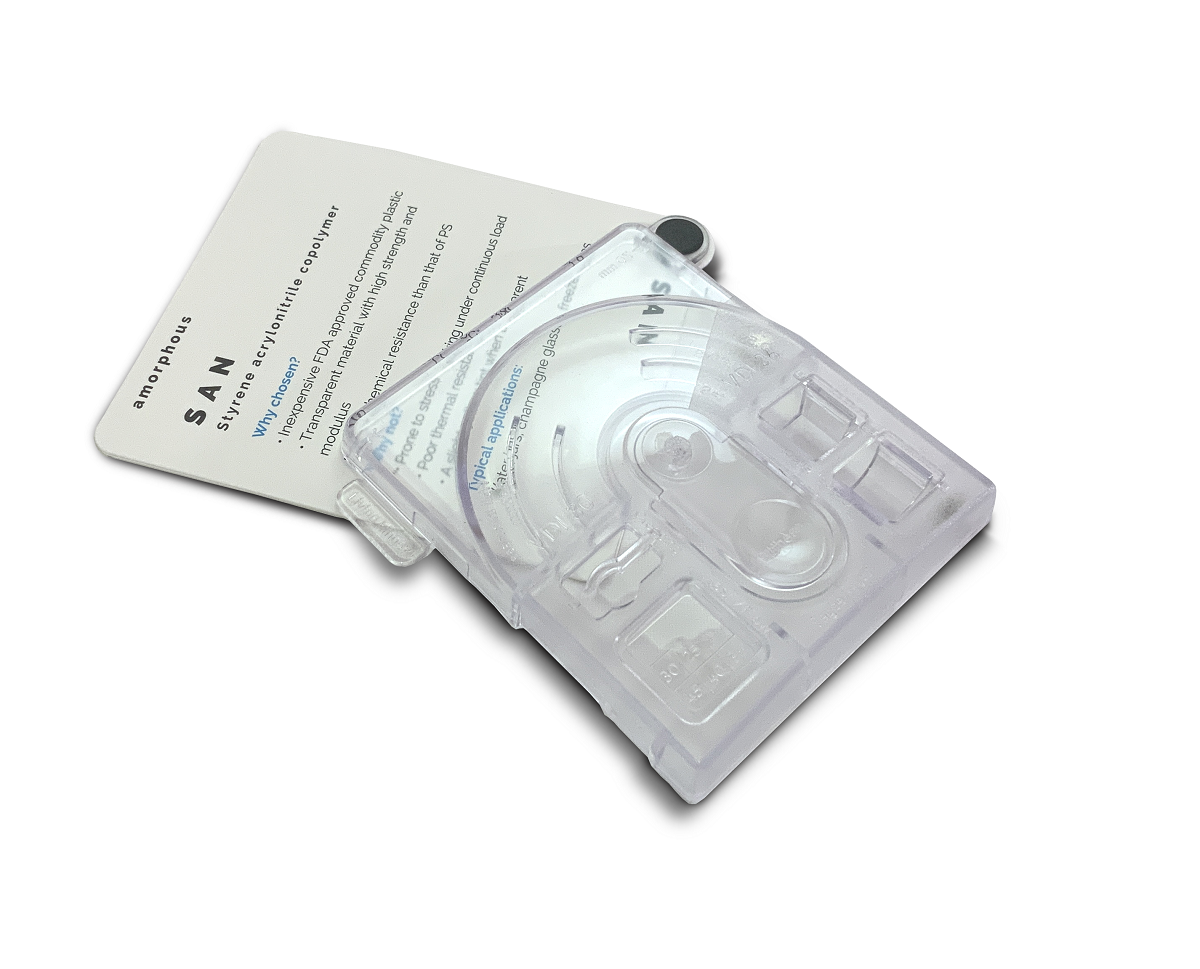 SAN - Styrene-Acrylonitrile Copolymer Sample-Material Sample Shop