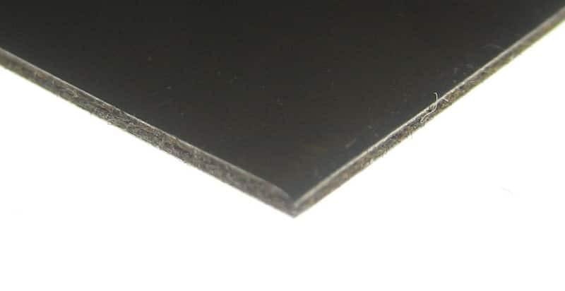 Light-Weight Metal Laminate (Hybrix) - Metal laminate with steel or polyamide fibre core-Material Sample Shop