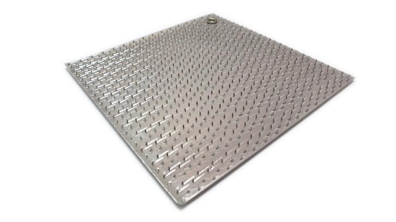 Sheet Metal with Hooks - Dramatically improves bonding with other materials-Material Sample Shop