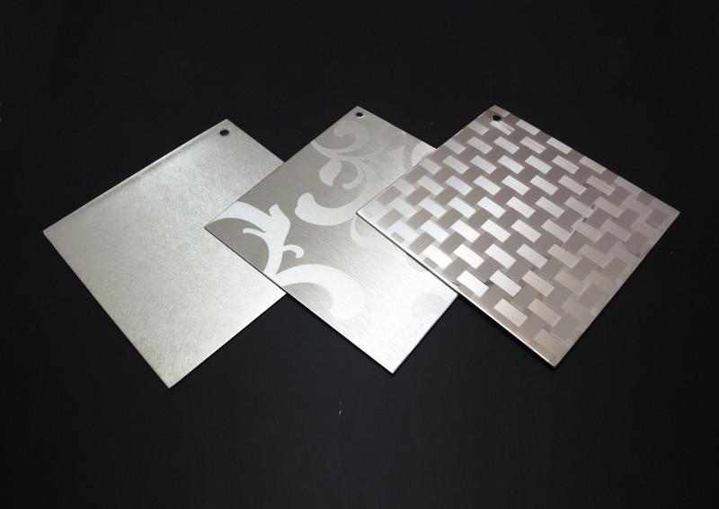 Brushed Metal Finishes - Decorative surfaces on metals-Material Sample Shop