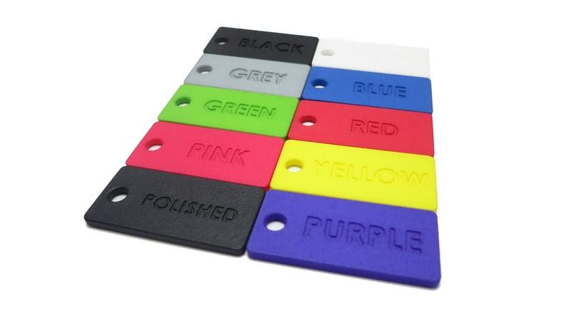 Colouring of Laser Sintered Parts - Improves resistance to dirt, water, and abrasion-Material Sample Shop