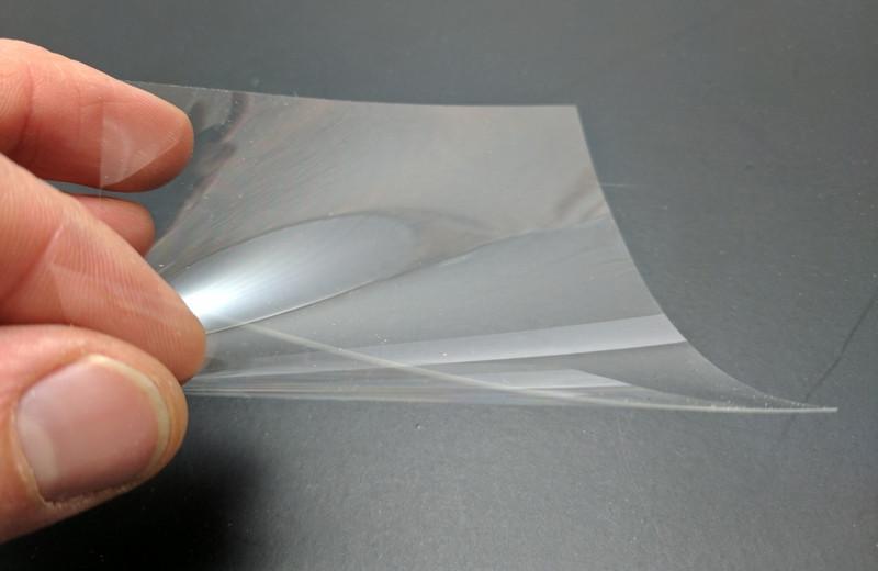 Extremely Thin Glass - Very flexible glass that is thinner than a human hair-Material Sample Shop