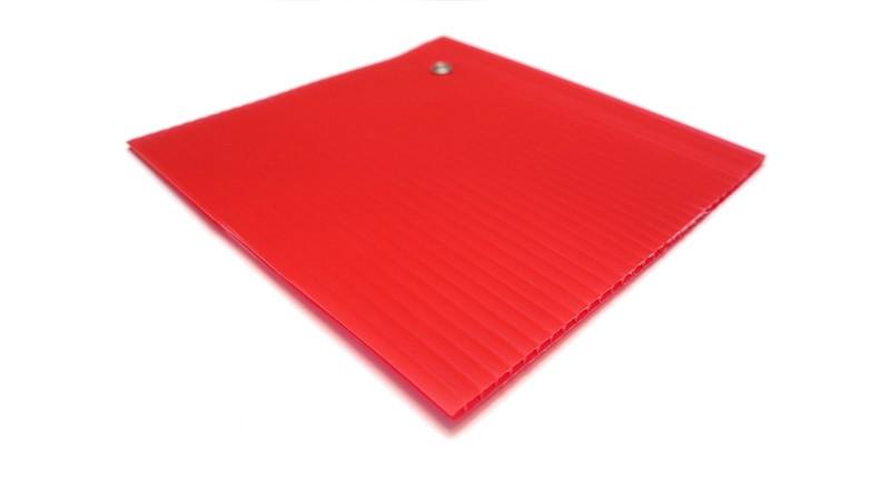 Fluted Polypropylene Sheet - Tough and lightweight polypropylene sheet-Material Sample Shop