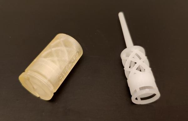 Freeform Injection Moulding (FIM) - Plastic injection moulding in 3D printed dissolvable moulds-Material Sample Shop