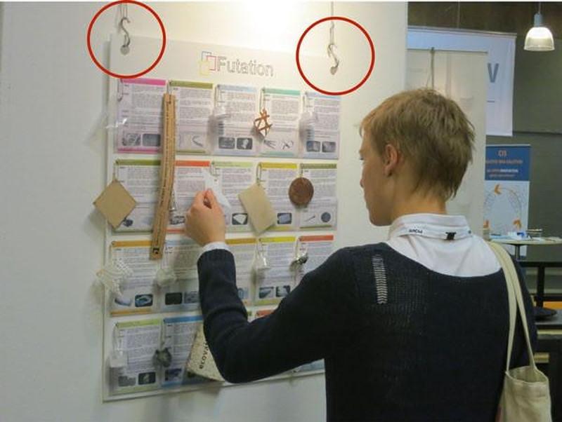 Hooks for Exhibition Boards-Material Sample Shop