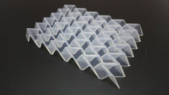 Orimetric (Rubber Origami) - Impact-resistant and aesthetically refined structure