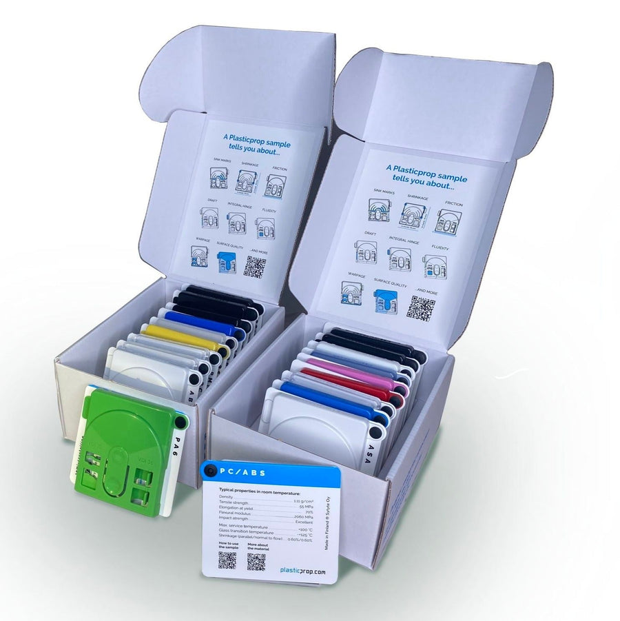 Material Sampling Card Plastic Materials Sample Set – Material Sample Shop