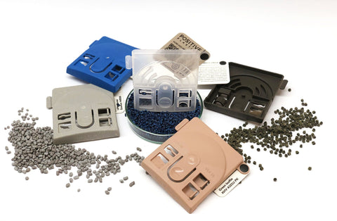 Positive Plastics - Sustainable Plastic Material Sample Set - Kit nr 1-Material Sample Shop