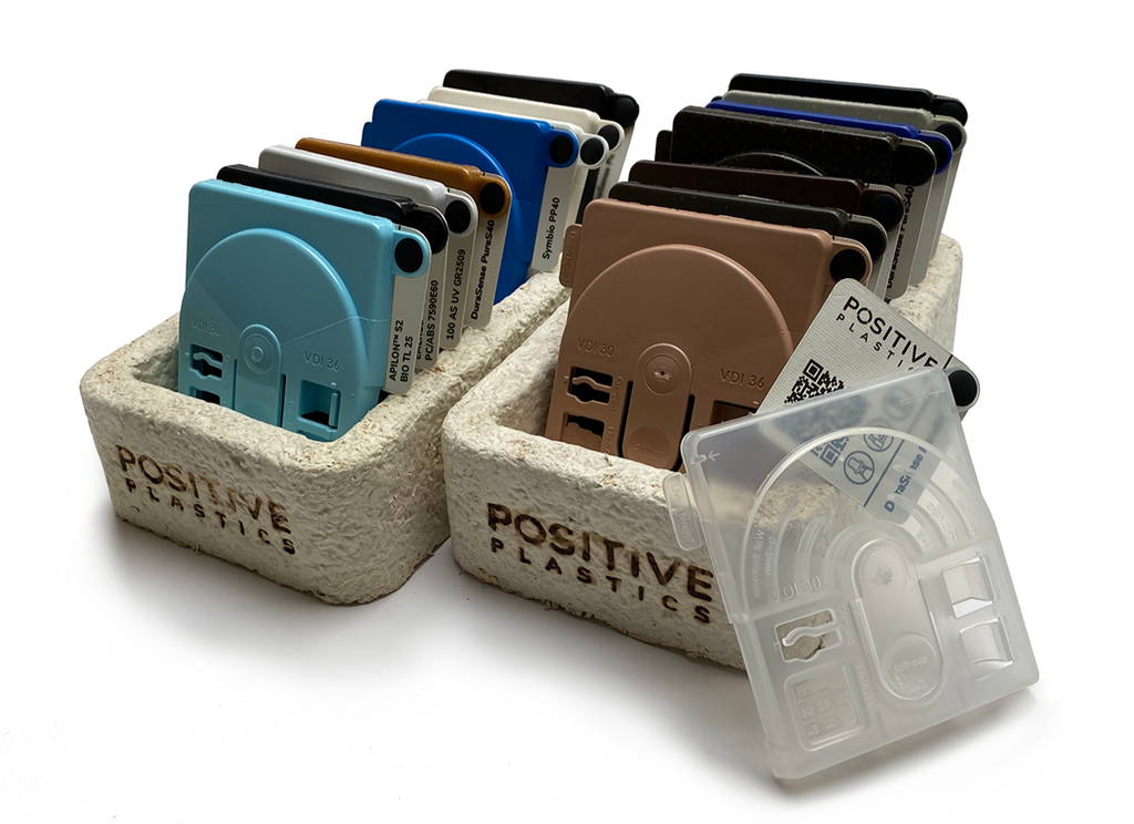 Positive Plastics - Sustainable Plastic Material Sample Set - Kit nr 1-Material Sample Shop