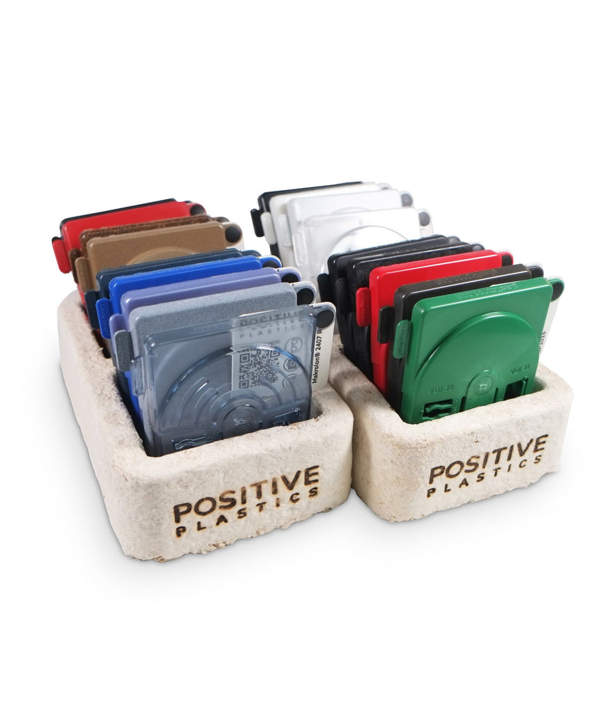 Positive Plastics - Sustainable Plastic Material Sample Set - Kit nr 2-Material Sample Shop