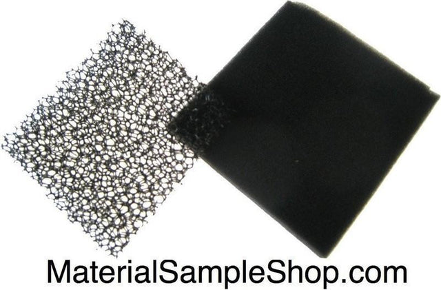 Reticulated Foam - Polyurethane-based foam with open cellular structure-Material Sample Shop