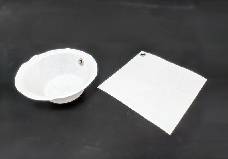 Thermoformable Non-woven - Highly shapeable non-woven with good tear resistance-Material Sample Shop